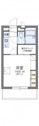 レオパレス川向の物件間取画像